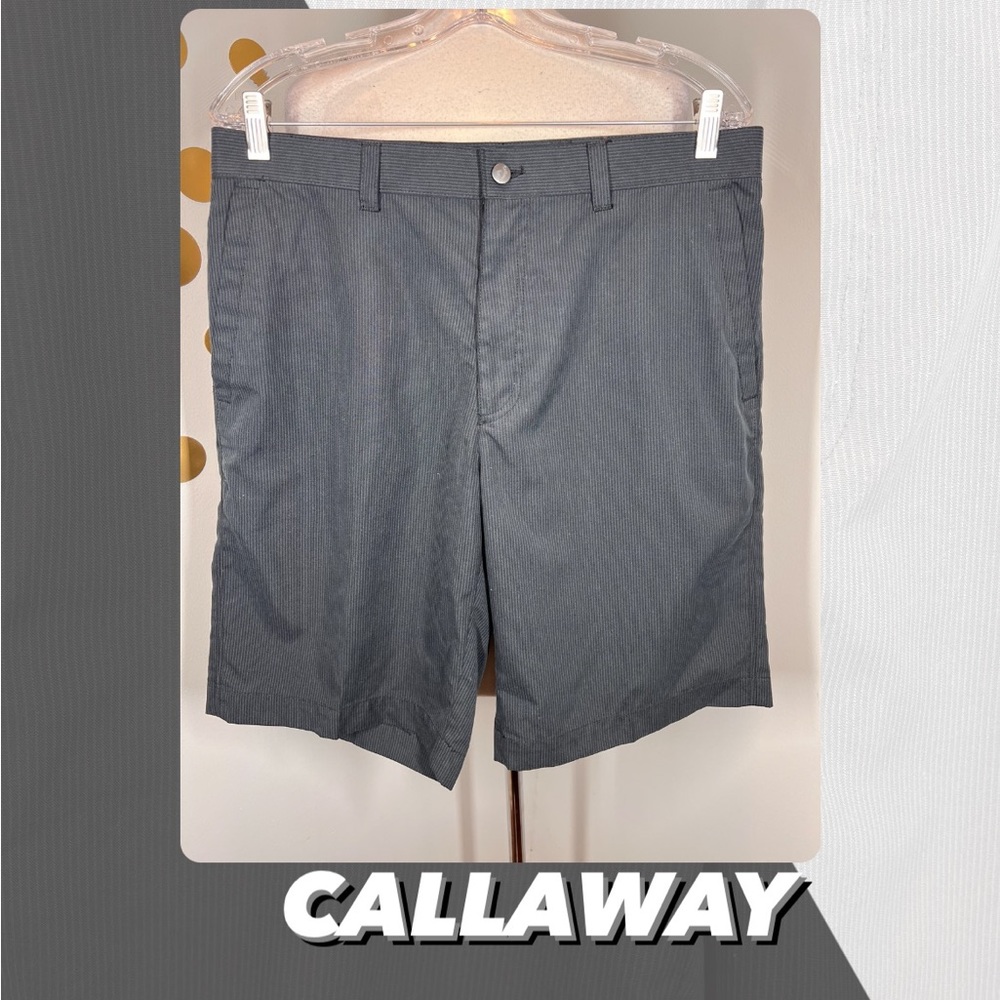 EUC Callaway Striped Golf Shorts - Picture 1 of 9